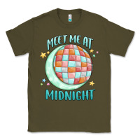 Army Green meet me at midnight Classic Tee - MaliasSmallBusiness