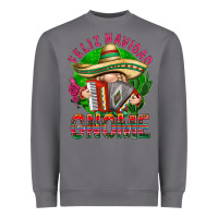 Storm Feliz Navidad gnome Heavyweight Sweatshirt - NancyCooperArtShop