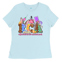 Baby Blue easter  rca resident care assistant Ladies Tee - AdoDesignShop