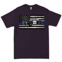 Plum thin blue line police car sippy cup Premium Tee - Artiststas