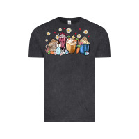 Vintage Black easter coffee cups Vintage Tee - MaliasSmallBusiness