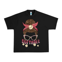 Black softball mom Urban Heavy Tee - MaliasSmallBusiness