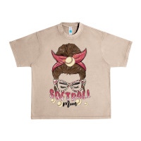 French Oak softball mom Urban Heavy Tee - MaliasSmallBusiness