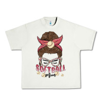 Pistachio softball mom Urban Heavy Tee - MaliasSmallBusiness