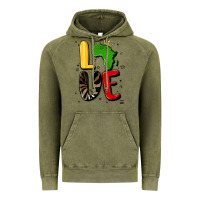 Vintage Olive africa love Vintage Hoodie - MaliasSmallBusiness