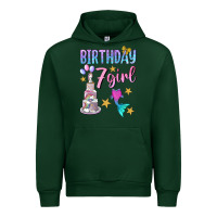 Forest Green birthday girl 7 Urban Hoodie - BundleAndBundleShop