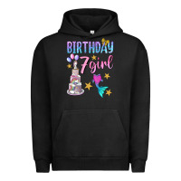 Pigment Black birthday girl 7 Urban Hoodie - BundleAndBundleShop