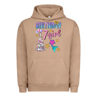 Pigment Burro birthday girl 7 Urban Hoodie - BundleAndBundleShop
