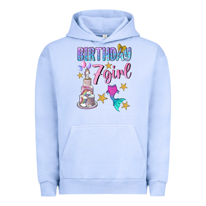 Birthday Girl 7 Urban Hoodie by BundleAndBundleShop | Teevron