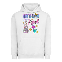Pigment Lunar Rock birthday girl 7 Urban Hoodie - BundleAndBundleShop