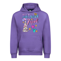 Tulip birthday girl 7 Urban Hoodie - BundleAndBundleShop