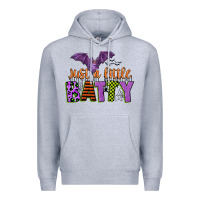 Heather Grey just a little batty Premium Hoodie - CowGirlArtShop