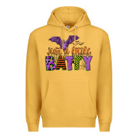 Mustard just a little batty Premium Hoodie - CowGirlArtShop