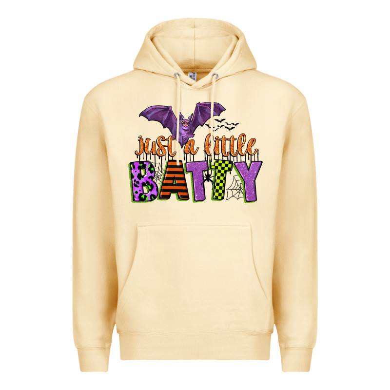 Just A Little Batty Premium Hoodie by CowGirlArtShop | Teevron