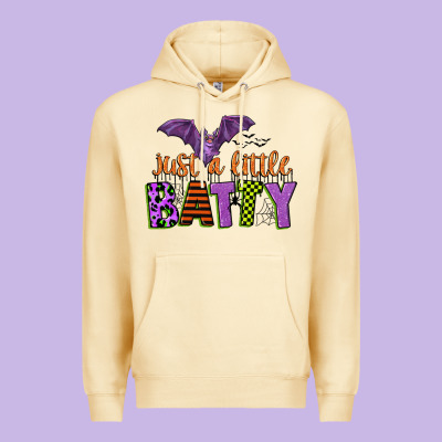 Just A Little Batty Premium Hoodie Designed By Cowgirlartshop
