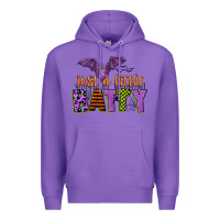 Purple just a little batty Premium Hoodie - CowGirlArtShop