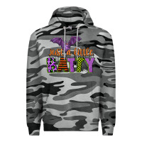 Slate Camo just a little batty Premium Hoodie - CowGirlArtShop