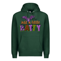 Sports Green just a little batty Premium Hoodie - CowGirlArtShop