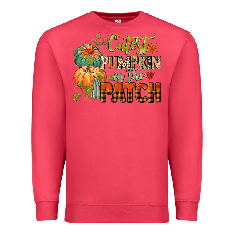 Cutest Pumpkin In The Patch Premium Sweatshirt by CowGirlArtShop | Teevron