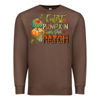 Chestnut cutest pumpkin in the patch Premium Sweatshirt - CowGirlArtShop