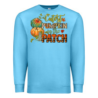 Ocean Blue cutest pumpkin in the patch Premium Sweatshirt - CowGirlArtShop