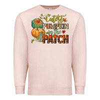 Pale Pink cutest pumpkin in the patch Premium Sweatshirt - CowGirlArtShop