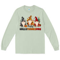 Matcha Happy Hallothanksmas Long Sleeve Tee - MaliasSmallBusiness
