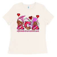 Bone valentines day rca resident care assistant Ladies Tee - AdoDesignShop
