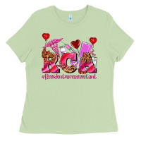 Matcha valentines day rca resident care assistant Ladies Tee - AdoDesignShop