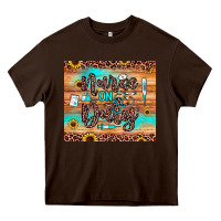 Chocolate Brown nurse on duty Heavy Core Tee - JahusDesignShop