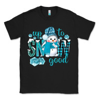 Black up to snow good and cute snowman Classic Tee - NancyCooperArtShop
