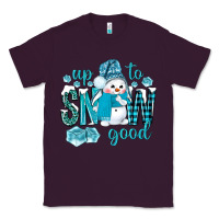 Plum up to snow good and cute snowman Classic Tee - NancyCooperArtShop