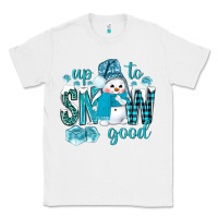 White up to snow good and cute snowman Classic Tee - NancyCooperArtShop