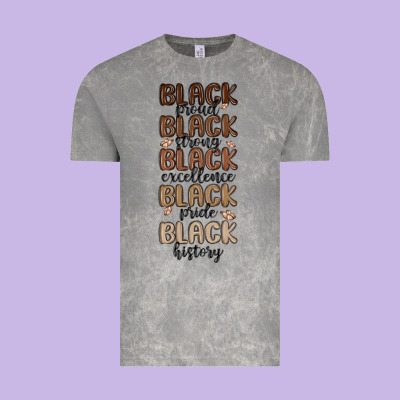 Black History Melanin Malia Vintage Tee Designed By Maliassmallbusiness
