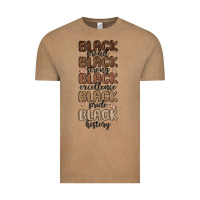Vintage Coffee black history melanin malia Vintage Tee - MaliasSmallBusiness