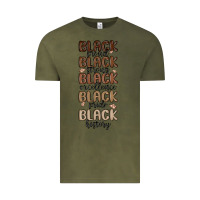 Vintage Olive black history melanin malia Vintage Tee - MaliasSmallBusiness