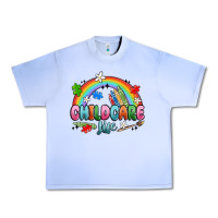 Grape Ice childcare life Urban Heavy Tee - MaliasSmallBusiness
