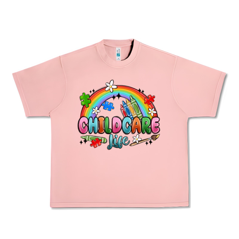 Childcare Life Urban Heavy Tee by MaliasSmallBusiness | Teevron
