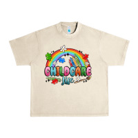 Sandshell childcare life Urban Heavy Tee - MaliasSmallBusiness