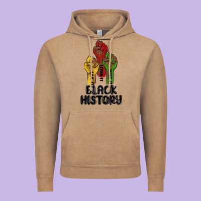Black History Malia Vintage Hoodie Designed By Maliassmallbusiness