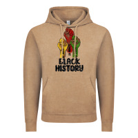 Vintage Coffee black history malia Vintage Hoodie - MaliasSmallBusiness