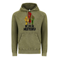 Vintage Olive black history malia Vintage Hoodie - MaliasSmallBusiness