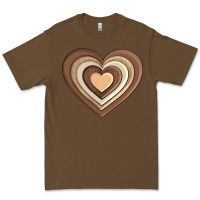 Cacao melanin heart Premium Tee - AdoDesignShop