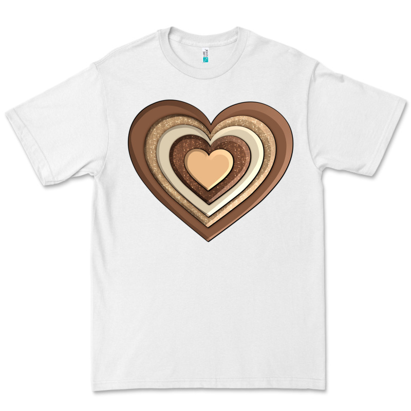 Melanin Heart Premium Tee by AdoDesignShop | Teevron