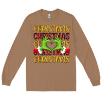 Toasted Coconut christmas grinch heart hands Long Sleeve Tee - MaliasSmallBusiness