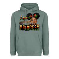 Sage i am melanin princess black peekaboo Heavyweight Hoodie - CowGirlArtShop