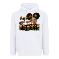 White i am melanin princess black peekaboo Heavyweight Hoodie - CowGirlArtShop