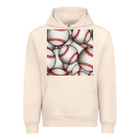 Sandshell baseball seamless pattern Urban Hoodie - BundleAndBundleShop