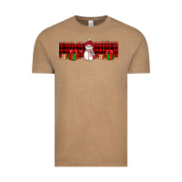 Vintage Coffee Christmas snowman Vintage Tee - JahusDesignShop
