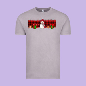 Christmas Snowman Vintage Tee Designed By Jahusdesignshop
